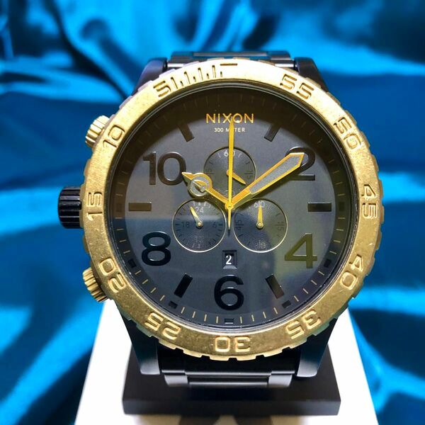 NIXON 51-30 CHRONO RAW GOLD