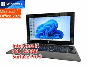 24 hour within shipping Surface Pro 2 touch panel Windows11 Office2021 Core i5 Microsoft tablet PC SSD 256GB memory 8GB 598s