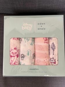 新品　エイデンアンドアネイ クラシック スワドル4パック aden+anais Classic Swaddleマリーちゃん