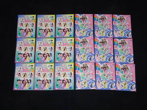  Lotte NEWita chewing gum meets NewJeans special seal seat 2 kind ( each 9 sheets 18 pieces set )