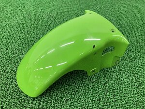 ZX-7R フロントフェンダー 緑 35004-1334 カワサキ 純正 中古 JKAZX750PPA055*** NINJA ニンジャ 修復素材やペイント素材に 品薄