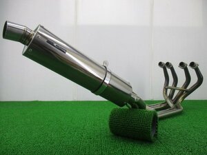 SP忠男製CB1300SF マフラー 社外 中古 バイク 部品 SC54 スーパーコンバット PURESPORT TypeONEテール 穴あき無し JMCA認定