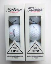 Titleist ★ HP2 90　２スリーブ　6球