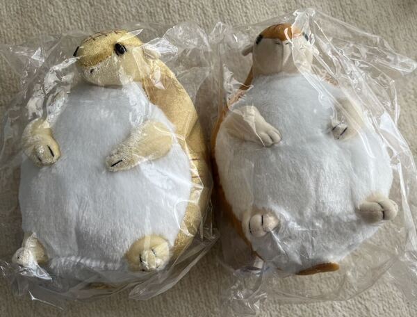 吸血鬼すぐ死ぬ アルマジロのジョン ゴールデンジョン ぬいぐるみ 応募者全員サービス 2個セット