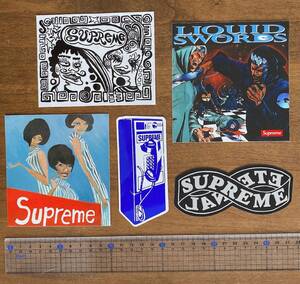 Supreme ステッカー　5枚セット　