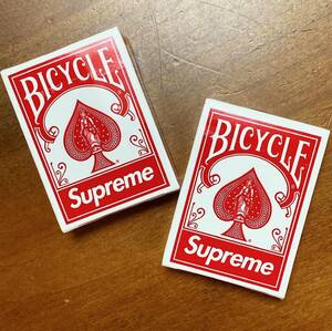 Supreme Bicycle Mini Playing Cards　シュプリーム ミニトランプ ２セット
