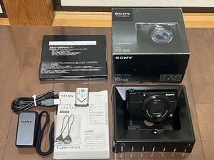 美品セット！SONY Cyber-shot DSC-RX100 コンパクトデジタルカメラ！ソニー サイバーショット！動作確認済
