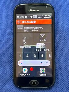 富士通 Fujitsu らくらくスマートフォン F-01L　