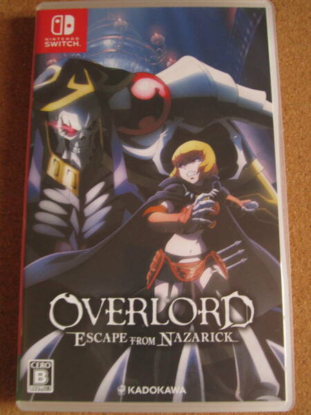 Switch オーバーロード エスケープ フロム ナザリック OVERLORD:ESCAPE FROM NAZARICK 【ゲームソフト】