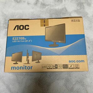 21.5インチ　PCモニター　AOC　E2270SWDN/11　ディスプレイ フルHD