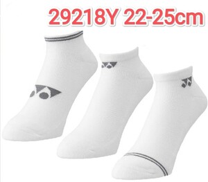  Yonex носки 22-25cm 29218Y спортивные туфли in носки 3 пара комплект YONEX