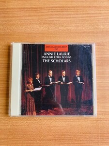 【DC204】CD ザ・スコラーズ / イギリス民謡集 The Scholars English Folk Songs Annie Laurie アカペラ スコットランド民謡 アイルランド