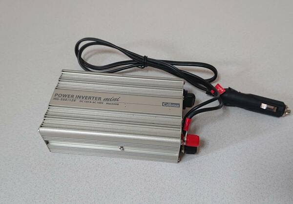セルスター インバーター HG-350 12V コード 付き (検索) シガーコード バッテリー キャンピングカー クルマ カー用品 CELLSTAR 電源プラグ