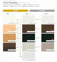 ★【DIY】【断熱土間引戸】Ykkap 店舗用 土間用 エピソードⅡＮＥＯ W1690×H2030 （16520）召合せ錠仕様 複層 中桟付_画像3