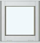★【DIY】 Ykkap 横スリットＦＩＸ窓 アルミ＋樹脂複合 エピソードⅡNEO W250×H253 （021018）一般複層仕様_画像4