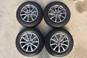 MANARAY SPORT（マナレイスポーツ）14インチ 5.5J オフセット+38 PCD100 ４穴、ヨコハマ ice GUARD iG30 175/70R14