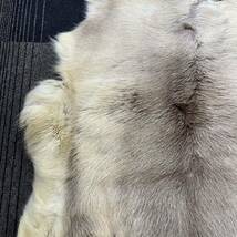 【TC0518②】オオカミ? 狼? ラグ ラグマット 絨毯 カーペット 敷物 毛皮 マット _画像3