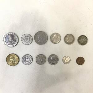 [TK0512] foreign sen . summarize goods foreign coin . summarize set old coin coin collection coin antique France England China weight :76.8g