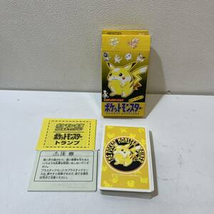 [FM0519] Pocket Monster playing cards Pikachu VERSION breaking the seal ending Pokemon nintendo Nintendo name . entering collection 