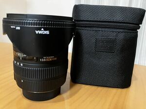 SIGMA 10-20mm F3.5 DC HSM F mount for 