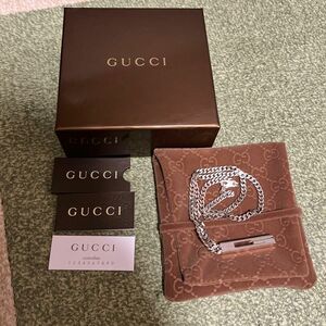 GUCCI グッチ Gモチーフ ネックレス