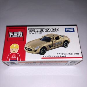 新品 未開封 トミカショップ 限定 オリジナル メルセデスベンツ SLS AMG マットゴールド トミカ