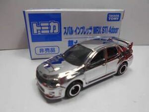 新品 未開封 トミカ スバル インプレッサ ＷＲＸ ＳＴＩ 4door 銀メッキバージョン