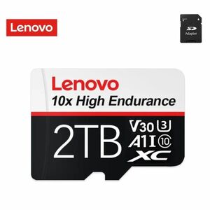 【残りわずか】Lenovo防水マイクロtf SDカード アダプター付きメモリーカード 2TB