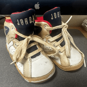 NIKE Nike BABY JORDAN7 Olympic model 10cm retro Vintage baby Jordan shoes 