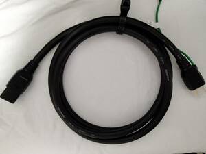 [ as good as new ]Accuphase APL-1 Accuphase power supply cable very thick 