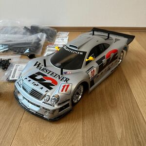 ☆ タミヤ TT-02 オプション多数　電動RC 4WD メルセデス・ベンツ CLK-GTR 　☆