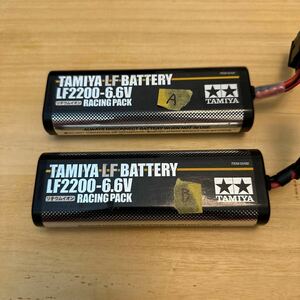 * Tamiya life аккумулятор LF2200 6.6V LF аккумулятор tami коричневый re рейсинг упаковка tamiglaTAMIYA 2 шт Tamiya *