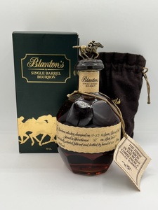 ブラントン シングルバレル 700ml 46% Blanton's SINGLE BARREL バーボンウイスキー 未開栓 現状品