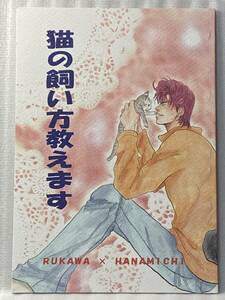 ★スラムダンク 同人誌　猫の飼い方教えます　BAD BOY’S SOCIETY　流花　流川×花道　1997/40p/B5/漫画・小説(6p)