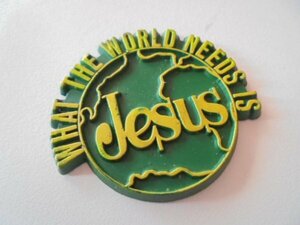 ビンテージ　マグネット JESUS 3