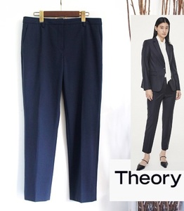 美品/Theoryセオリー/サマーウール/デザインパンツ/1106963/TAILOR/TREECA 4 J/28,600円