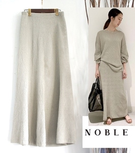  близко год товар / прекрасный товар /NOBLE/ noble / бумага ya-n/ плетеный summer длинная юбка /¥16.000(+tax)