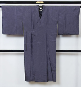 雨コート・塵除けコート 和装コート 東レ アップルコート M-1 紫色 身丈１２２ｃｍ 正絹 10992