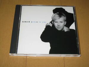 ワン to ワン ハワード・ジョーンズ one to one Howard Jones 国内盤CD 32XD-528 はがき付き 国内盤CD フィル・コリンズ♪悲しき願い