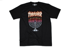 スラッシャー（THRASHER）・スケーター系Ｔシャツ・新品・入荷・Ｍサイズ・黒・激安特価：③