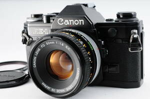 Canon キャノン AE-1 AE1 35mm Film Camera + FD 50mm f/1.8 s.c. Lens 現状品 ジャンク J384