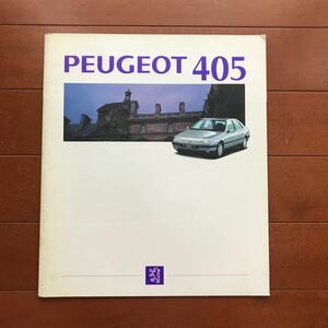  Peugeot 405 catalog 