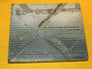 tha BOSS 限定盤 2CD INST. CD付き IN THE NAME OF HIPHOP ブルーハーブ THA BLUE HERB BOSS THE MC ILL-BOSSTINO