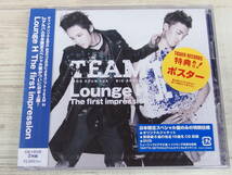 CD.DVD・未開封 / LoungeH The first impression / TEAM H /『D41』/ 中古_画像1
