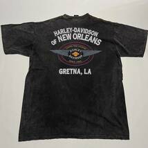 希少 90'S ハーレーダビッドソン Tシャツ ヴィンテージ XL USA製 HARLEY DAVIDSON ハーレー Tシャツ モーターサイクル ファード 80s 70s_画像7