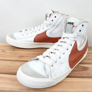 z770 ナイキ ブレーザー ミッド ジャンボ US10.5 28.5cm/白 ホワイト ブラウン NIKE BLAZER MID 77 JUMBO ブレザー メンズ スニーカー 中古