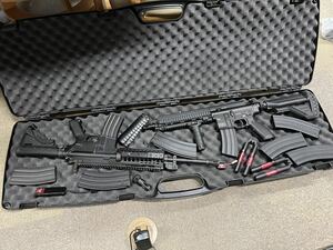 東京マルイ 電動ガン M4 カスタム HK416D 多弾マガジン ケース付 サバゲー