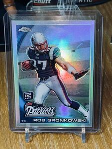 NFL Rob Gronkowski 2010 Topps Chrome RC Refractors #C112 New England Patriots TE