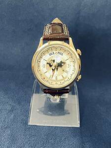 中古メンズ腕時計 GOLD PFEIL ゴールドファイル G21000(GERMANY 1856)革ベルト クオーツ (3.24)