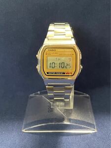 中古腕時計 CASIO カシオ A158WE チプカシ（チープカシオ）クオーツ (4.24)